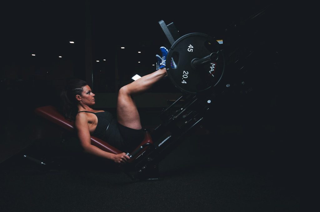 Illustrative exercise photograph; not body-sculpting results